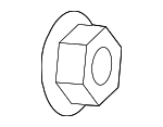 6510423AA - Suspension: Suspension Control Arm Nut for Mopar Image