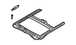 81610AA000 - Body: Sunroof Frame for Hyundai: Elantra, Elantra N Image