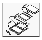 81600AA000NNB - : Sunroof Assembly for Hyundai Image