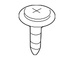 7147177492 - Body: Lower Trim Screw for BMW: X5, X6 Image
