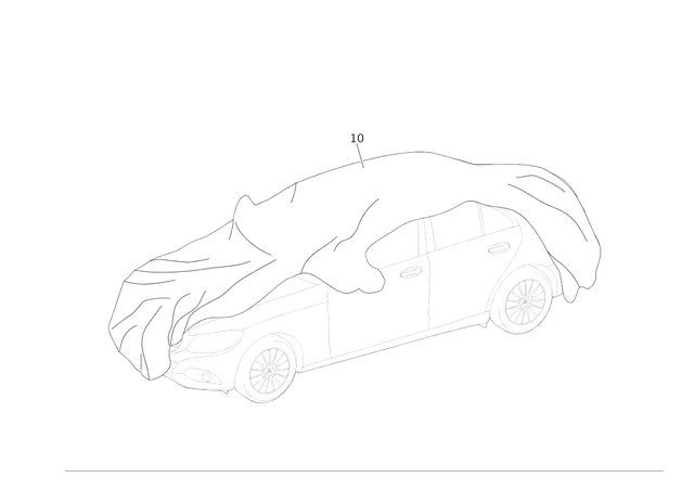 2058991800 - Tarp: Covering Tarp for Mercedes-Benz Image