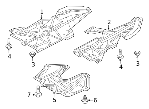 Splash Shields for 2019 Mazda CX-3 #1