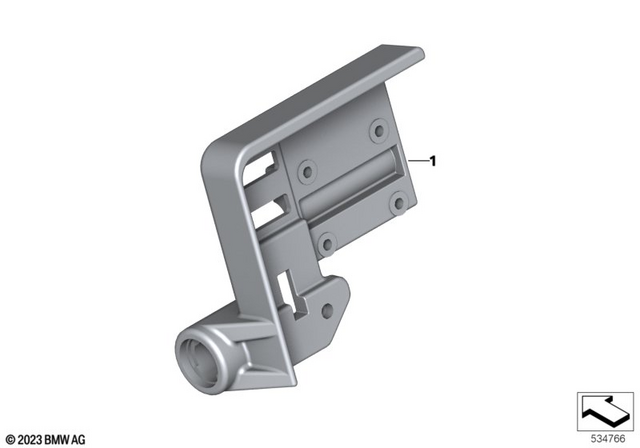 65908524462 - Audio, Navigation, Information Systems: Base Plate -  for BMW-Motorrad Image image