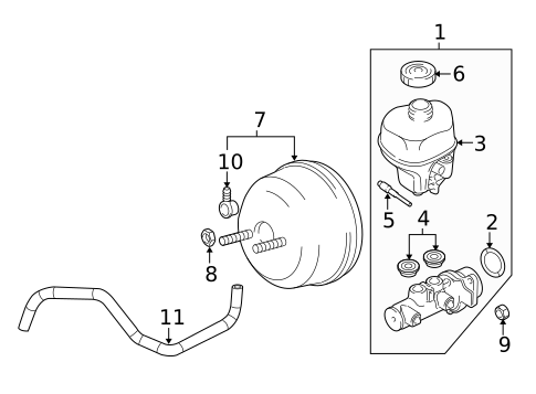 Vacuum Booster for 2016 Ram 3500 #1