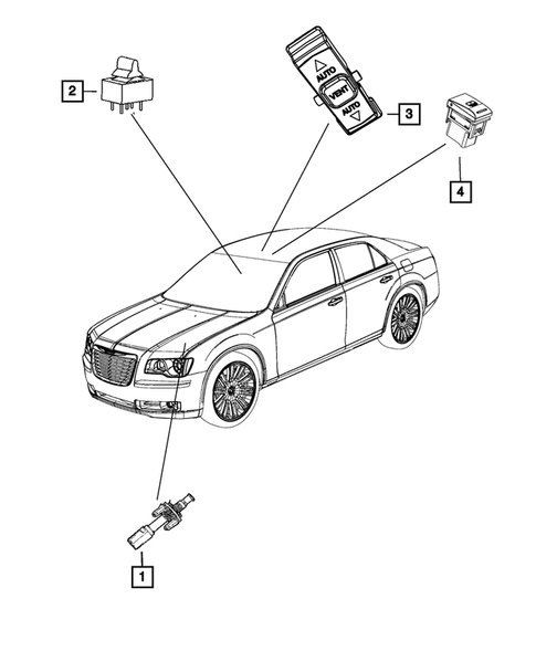 Switches for 2016 Chrysler 300 #7