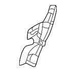 6977B537XA - Body: Recline Cover for Mitsubishi: Outlander, Outlander PHEV Image