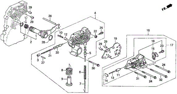 AT Regulator for 1993 Honda Prelude #0