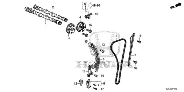 Camshaft - Cam Chain (1.5L) for 2020 Honda CR-V #0