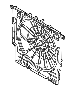 17428477381 - Cooling System: Fan Shroud for BMW Image