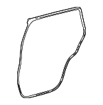 6787160150 - : Surround Weather-Strip for Lexus: GX550 Image