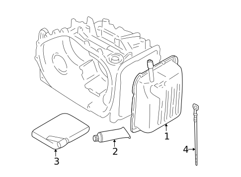 Transaxle Parts for 2001 Hyundai Santa Fe #1