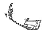 8S0807065TGRU - Body: Bumper Cover for Audi: TT RS Quattro Image