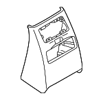 KMV66447002 - Body: Rear Panel Trim for Mazda: CX-70, CX-90 Image