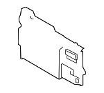 51477307533 - Body: Partition Panel for BMW: 740Li, 750i, 750Li, ActiveHybrid 7 Image