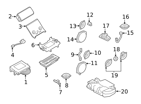Sound System for 2022 Land Rover Range Rover Evoque #8