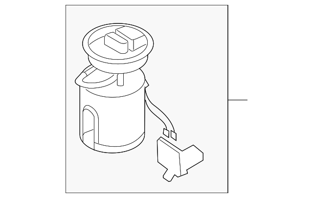 Pompe à Carburant (gavage) Polcar Réf. V10-09-0814 - Compatible VW/Audi/Seat/Skoda, Neuf Italie