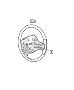 5JG60DX9AD - Steering: Steering Wheel for Jeep: Wrangler Image