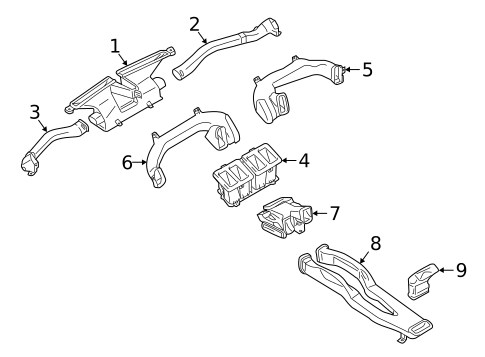 Ducts for 2016 INFINITI QX50 #0