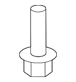 6507599AA - Body: Fender Screw for Mopar Image