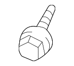 MS452348 - Body: Mud Guard Screw for Mitsubishi Image