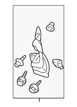 MN133150 - : Mud Guard for Mitsubishi: Outlander Image