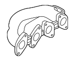 58253033E - Exhaust: Exhaust Manifold for Volkswagen Image