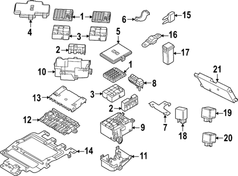 Controls for 2020 Jaguar I-Pace #0