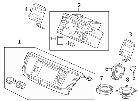 Sound System for 2014 Honda Accord #2