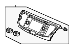 39545T2AA92 - Body: GPS Navigation System for Honda: Accord Image
