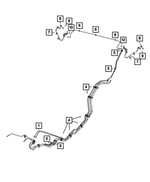 52030079AA - Brakes: Fuel Line Shield for Mopar Image