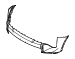 86510P1510 - Body: Bumper Cover for Kia Image
