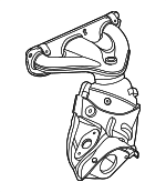 140E26LH0C - : Catalytic Converter With Integrated Exhaust Manifold for Nissan: Sentra Image