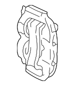 F2UZ2V121ARM - Brakes: Caliper for Ford: E-250 Econoline, E-350 Econoline, E-350 Econoline Club Wagon Image