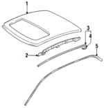 64611SV4V51ZZ - : Side Rail for Honda Image