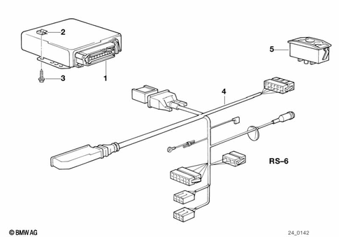 Control Unit Egs for 1992 BMW 735i #0