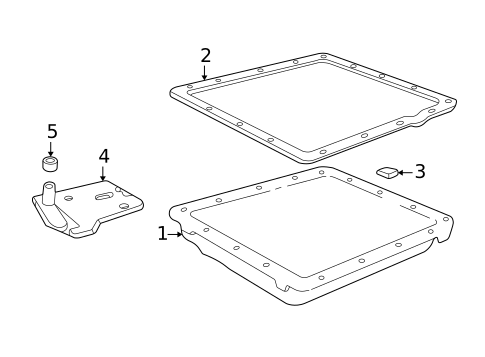 Transmission Components for 1999 GMC Savana 2500 #0