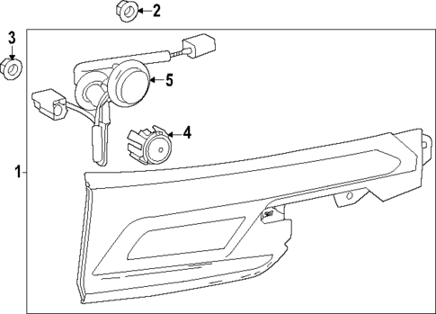 Backup Lamps for 2025 Toyota Grand Highlander #0