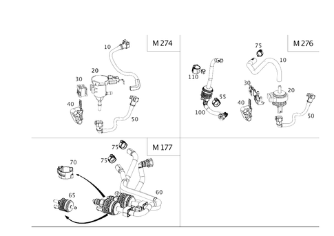 Evaporative Emission Control System for 2023 Mercedes-Benz E63 AMG S #0