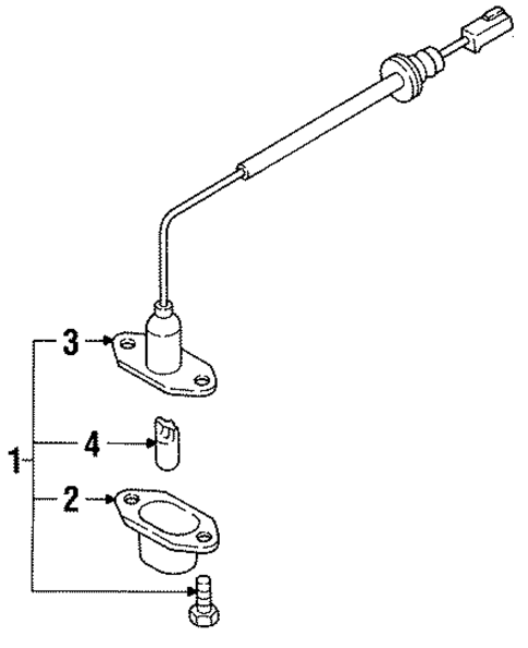 License Lamps for 1993 Isuzu Stylus #0