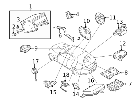 Sound System for 2010 Mazda RX-8 #0