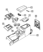 68032907AA - : Storage Bin for Mopar Image