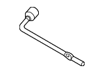 91314D000 - Body: Lug Wrench for Genesis: GV70, GV80 | Hyundai: Palisade, Santa Fe, Santa Fe Sport, Santa Fe XL, Tucson Image