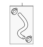 2548003800 - : Water Hose for Hyundai: Elantra Image