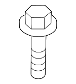 284172F000 - Engine: Heat Shield Bolt for Hyundai Image