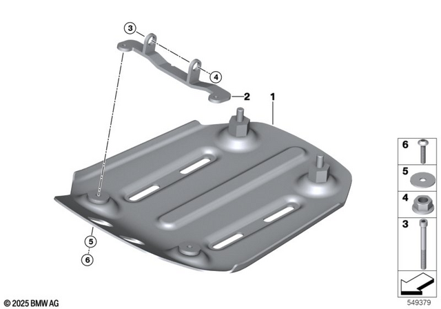 11111026019 - : Holder for BMW-Motorrad Image