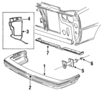 4515545 - Body: Bumper Cover for Mopar Image