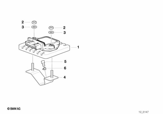 12142325284 - Engine Electrical System: Ignition Control Unit -  for BMW-Motorrad Image