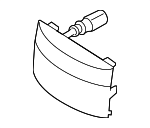 4K0853631T94 - : 2019-2025 Audi - Cover Plate Cap for Audi: A6 allroad, A6 Quattro, A7 Sportback, Q7, Q8, RS Q8, RS6 Avant, RS7 Sportback, S6, S7 Sportback, SQ7, SQ8 Image