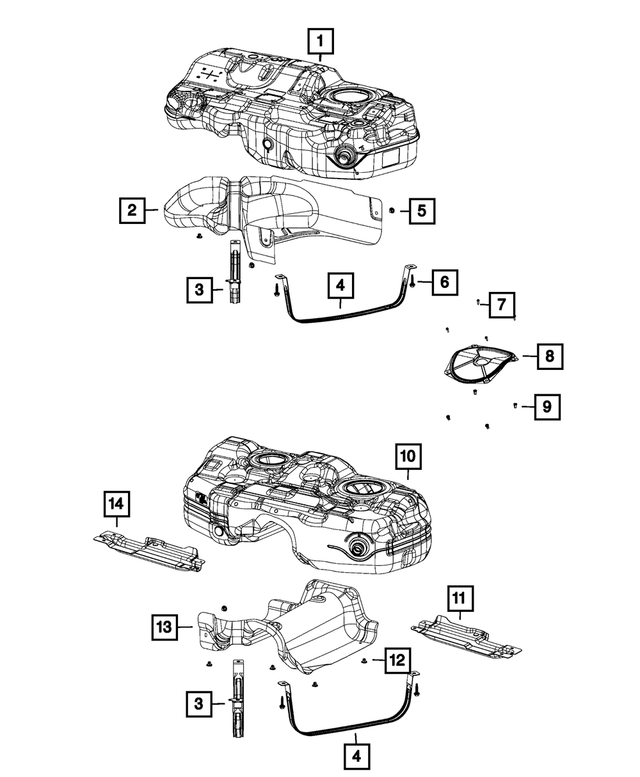 68146582AA - Fuel: Push Lock Retainer for Mopar Image image