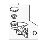 46101TGH306 - : Master Cylinder for Honda: Civic Image